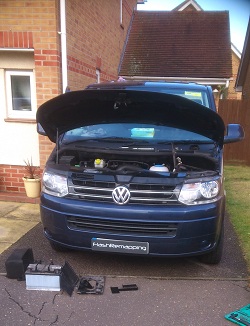 VW Transporter 2.0 tdi Remap
